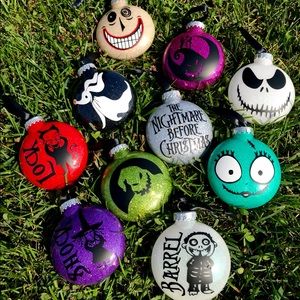 Nightmare Before Christmas Ornaments